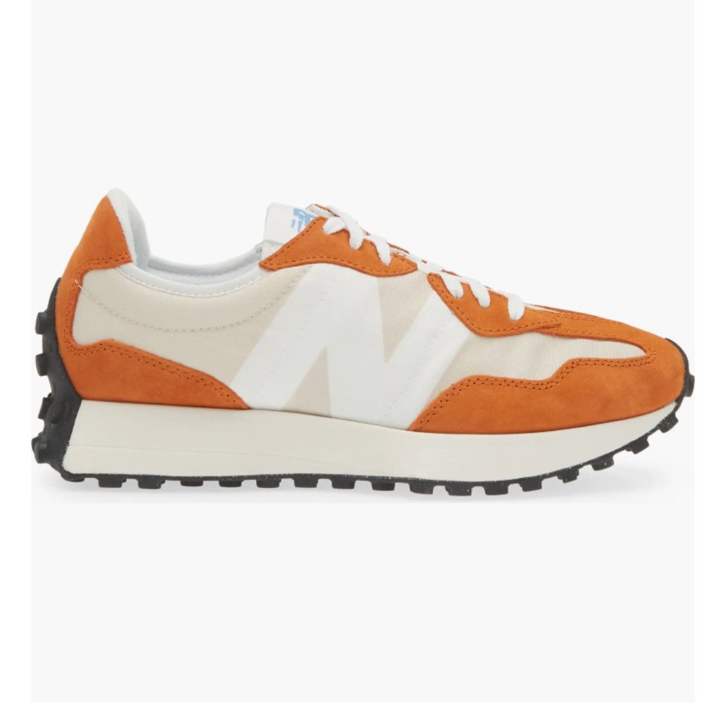 New Balance 327 Casual Sneakers Shoes Women 9.5 / Men 8 Rust Oxide Timberwolf - Picture 13 of 16